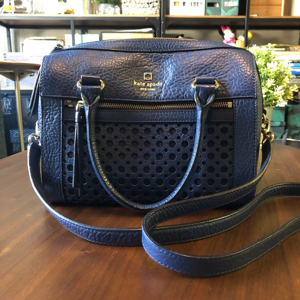 Kate Spade bowling bag with detachable strap